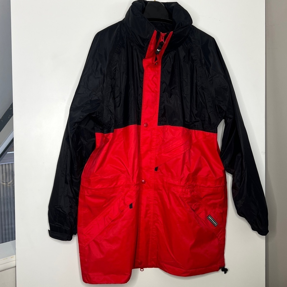 Helly Hansen Sz L Helly Tech HH Packable Waterproof Breathable Rain Jacket